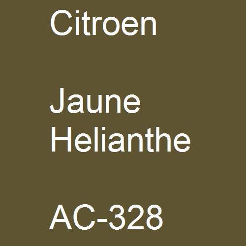 Citroen, Jaune Helianthe, AC-328.